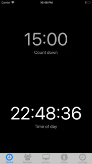 stagetimerdisplay iphone screenshot 1