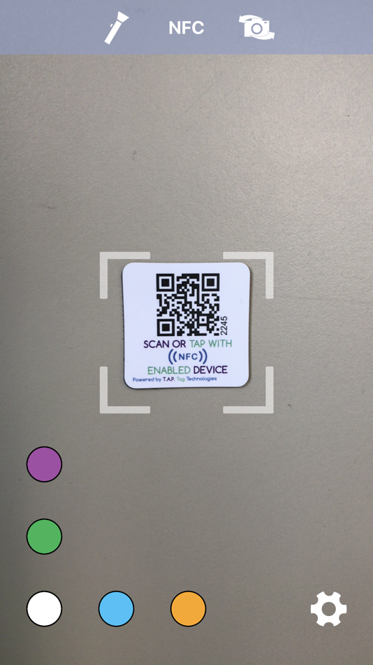 #2. NFC/QR Reader - Tap Tag Tech (iOS) 由: Tap Tag Technology LLC