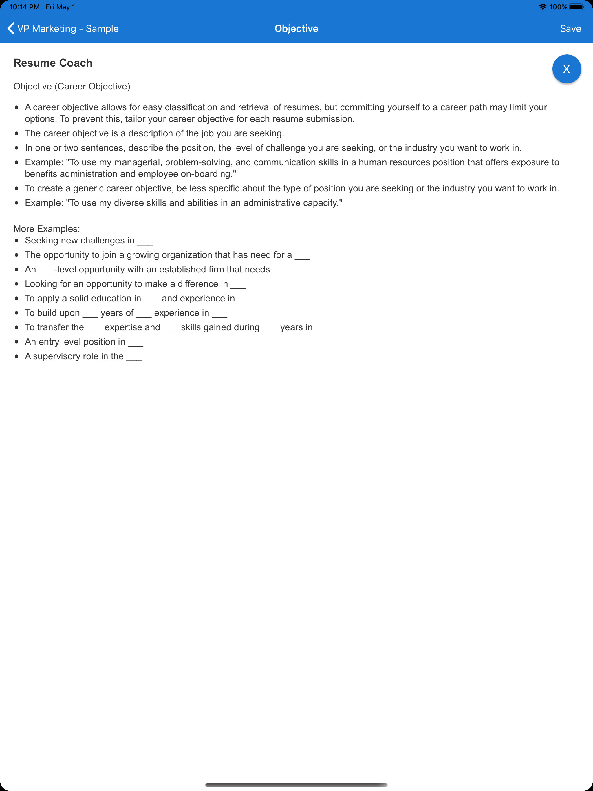 Got Resume Builder screenshot 16
