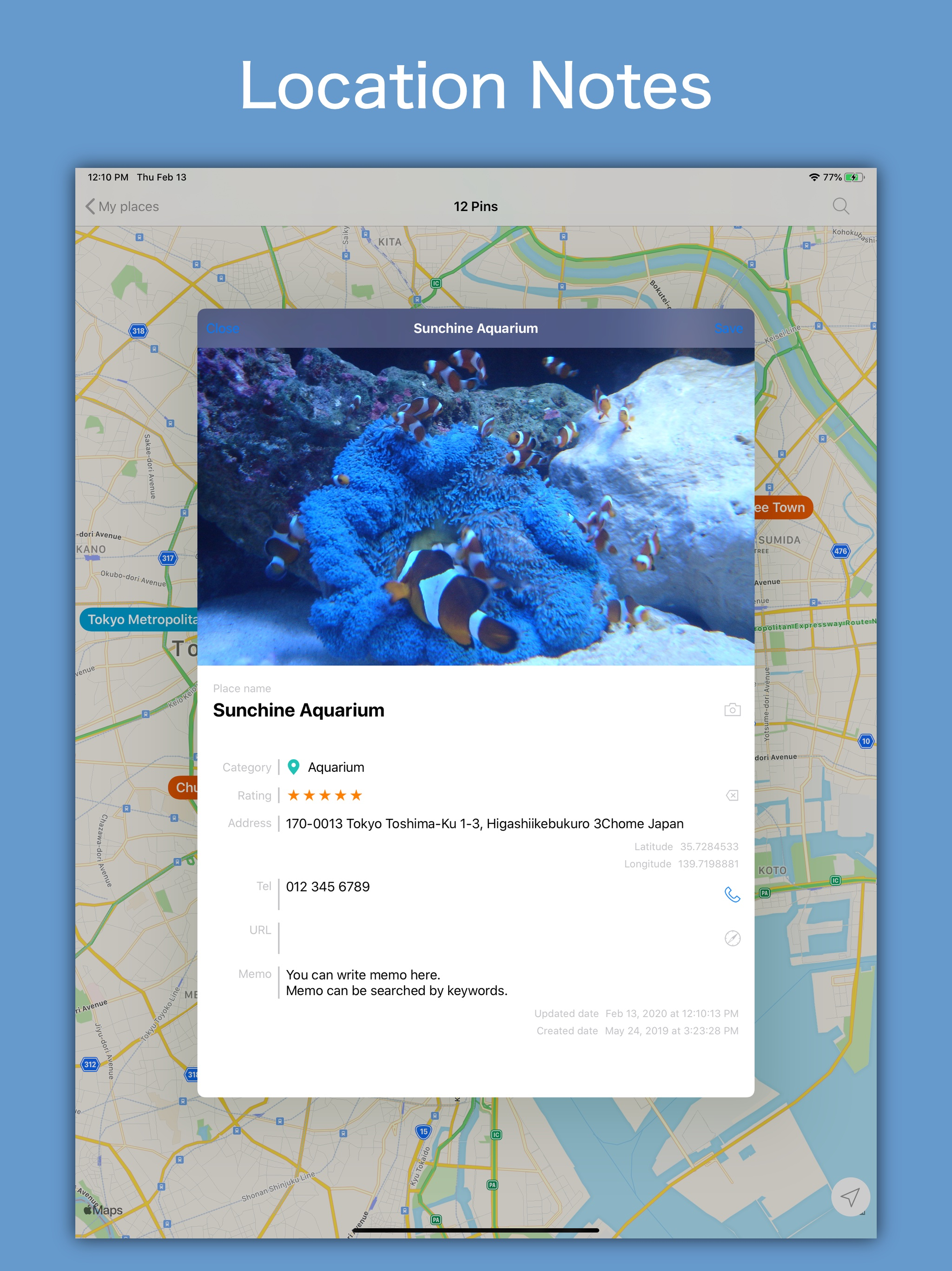 SpotNote - My Map Marker screenshot 7