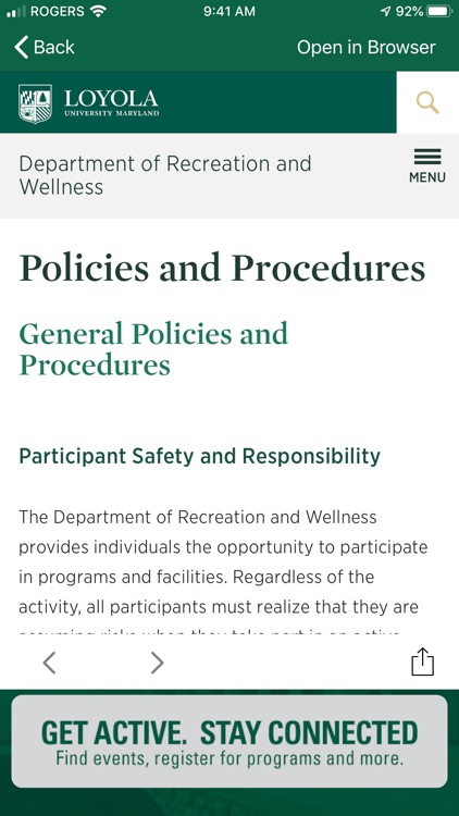 Loyola Recreation & Wellness