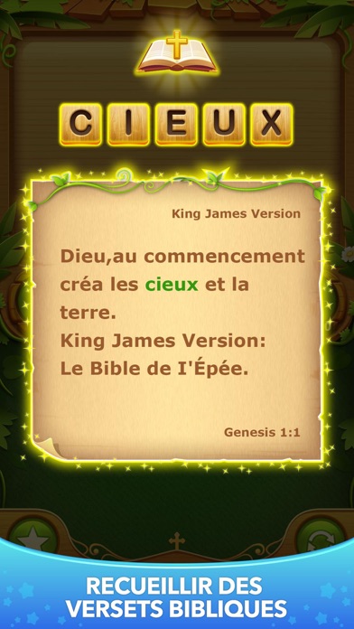 Screenshot #2 pour Word Cross Bible - Puzzle Game