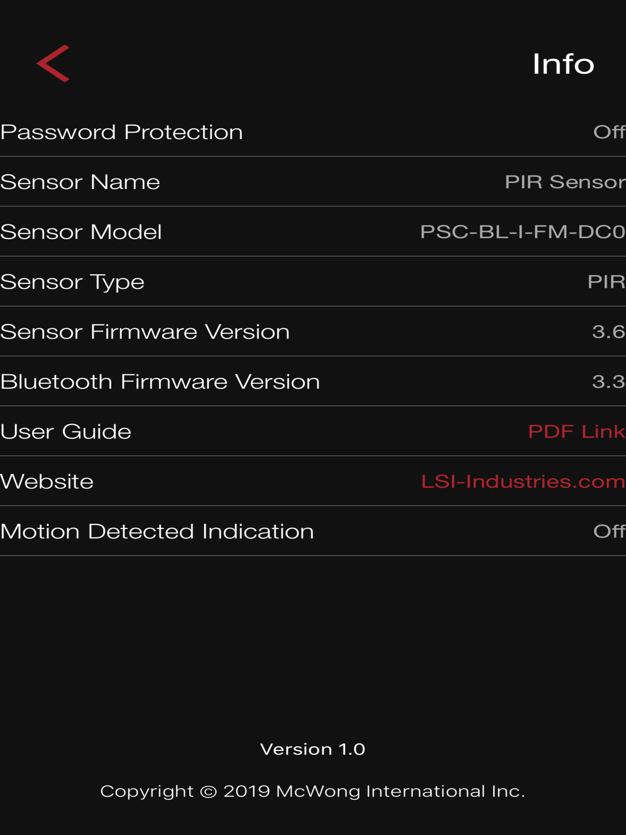 LSI Sensor