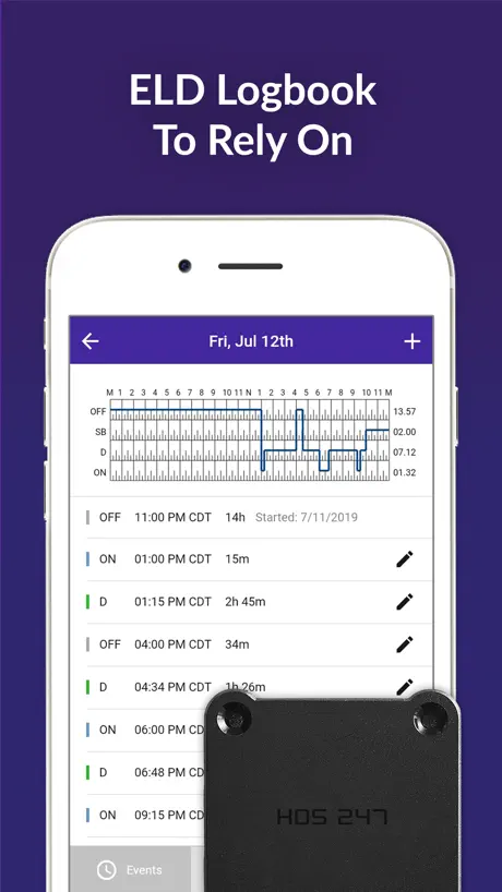 HOS247 ELD Logbook