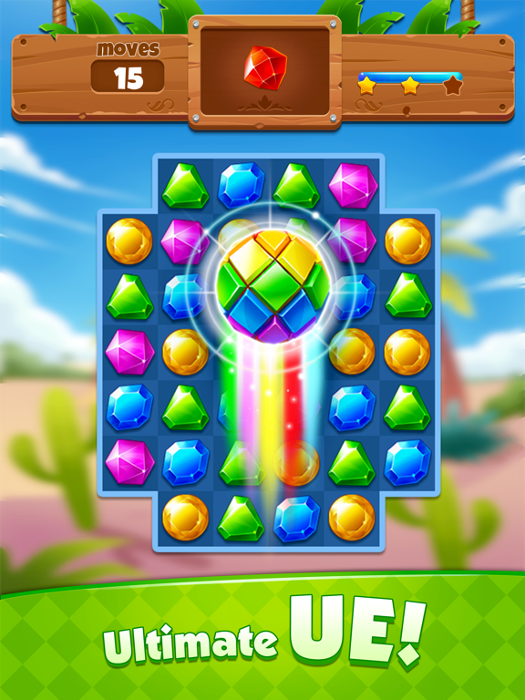 Screenshot #5 pour Jewel Adventure - Match 3 Game