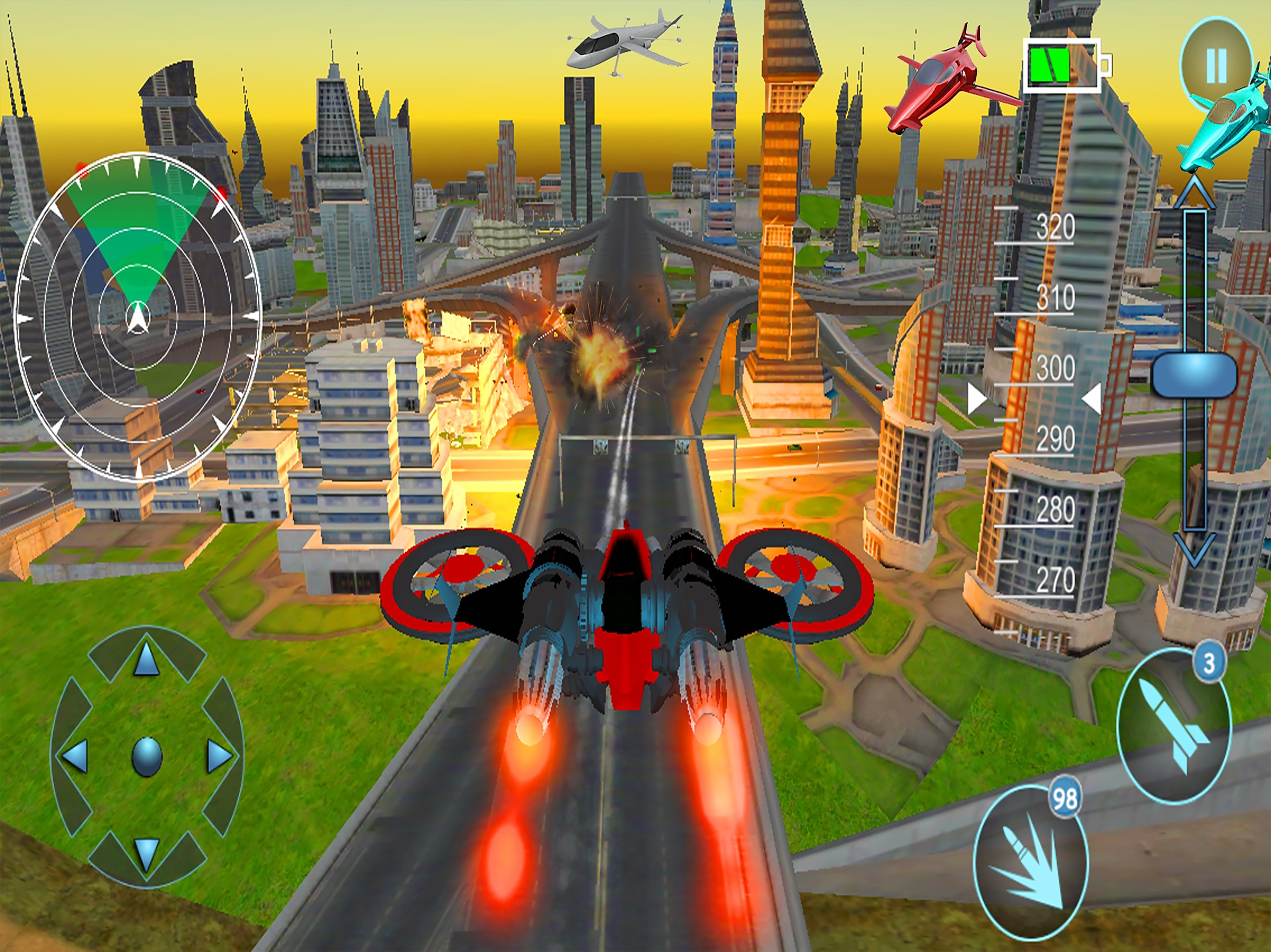 Drone Shadow Air Strike War screenshot 7