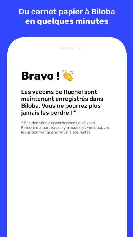 Biloba - Vaccins des enfants