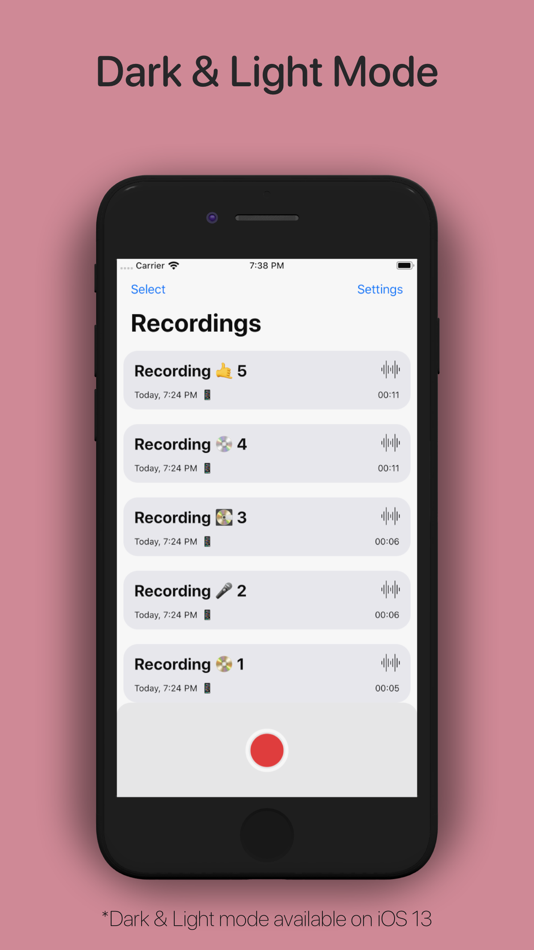 #2. Record Me (With Transcription) (iOS) โดย: priyans brahmbhatt
