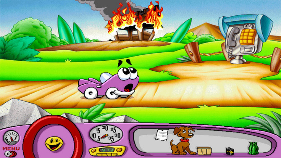 #3. Putt-Putt Enters the Race (iOS) 由: Humongous Entertainment