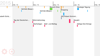 CoCoCal - Timeline Kalender screenshot 1