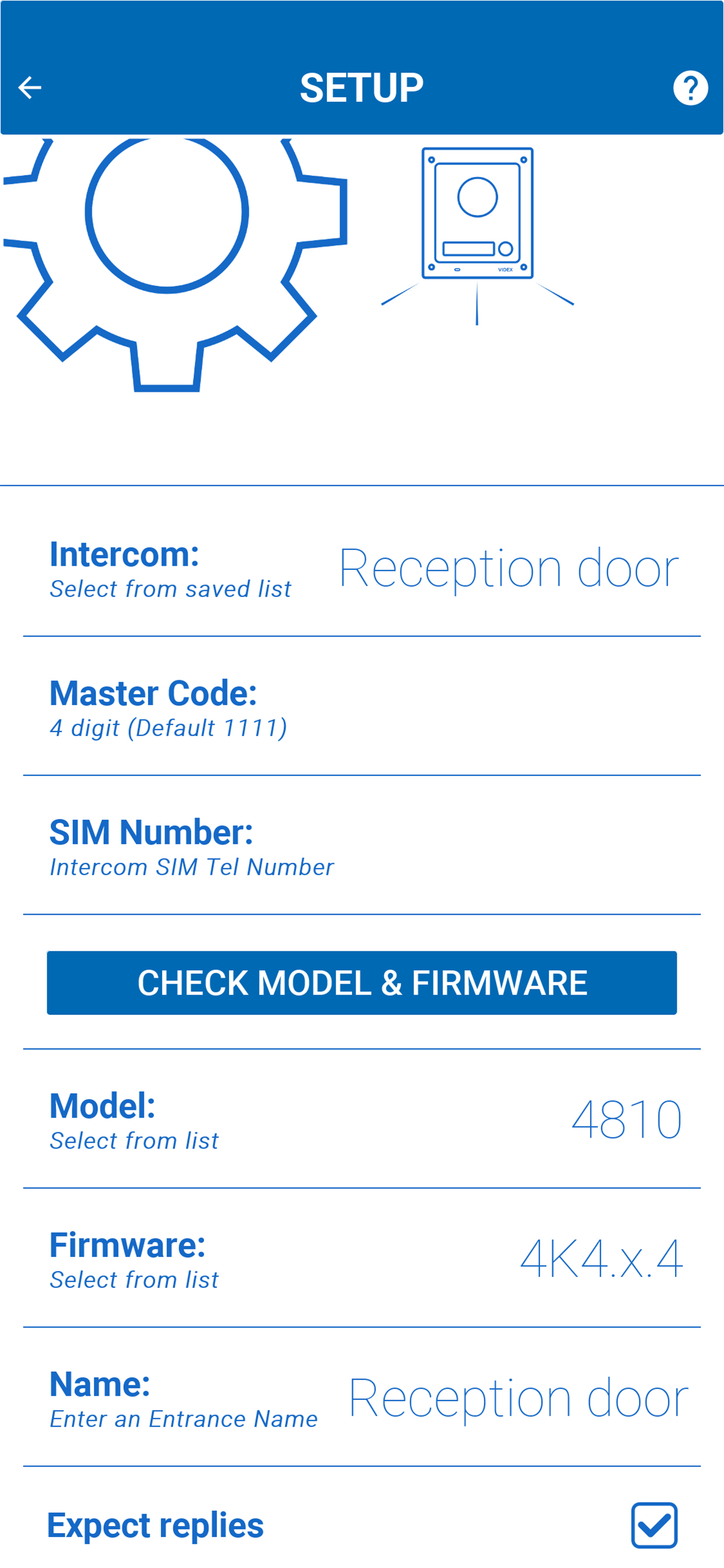 Videx SMS Wizard