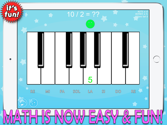 Screenshot #5 pour Math Music Piano HD