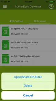 pdf to epub converter iphone screenshot 4