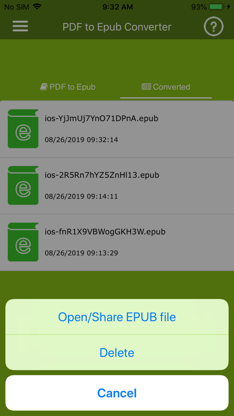 PDF to Epub Converter screenshot 4