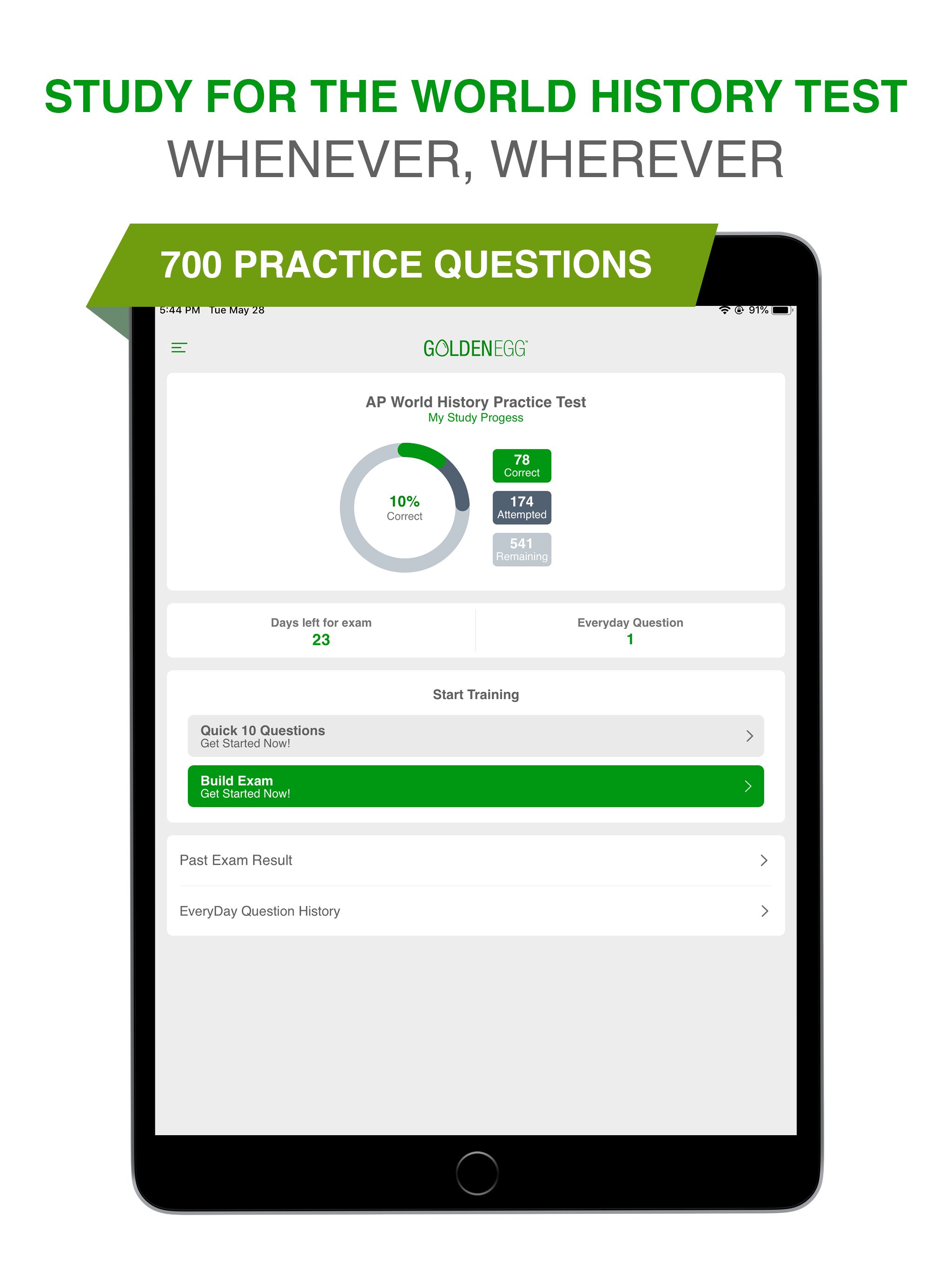 AP World History Practice Test screenshot 6