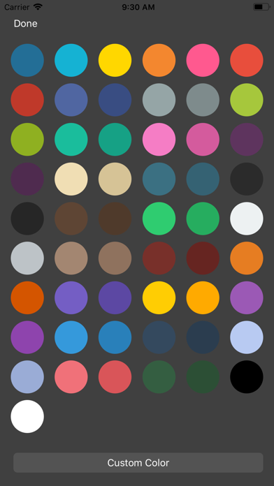 SimpleBackgrounds iPhone screenshot 4 - Lifestyle app