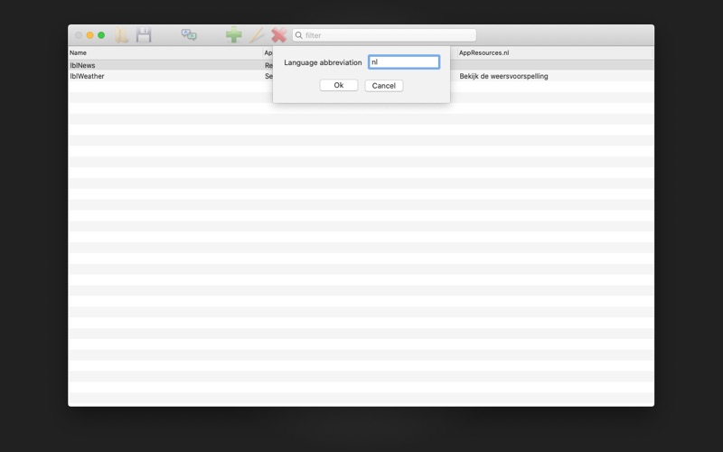 Screenshot #2 pour RESX Editor