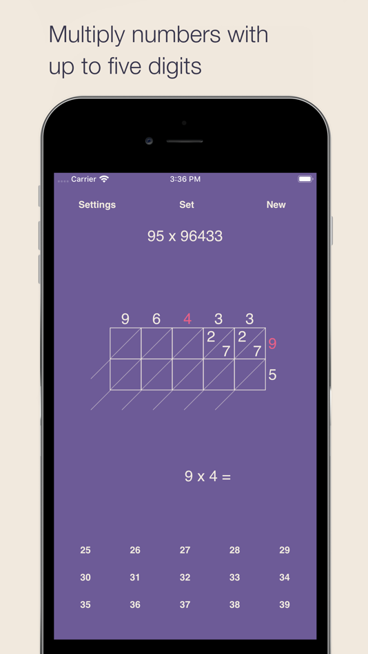 #4. Lattice Multiplication (iOS) 由: Esa Helttula