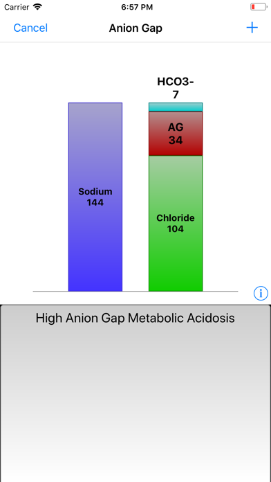 Screenshot #3 pour Graphical Arterial Blood Gas