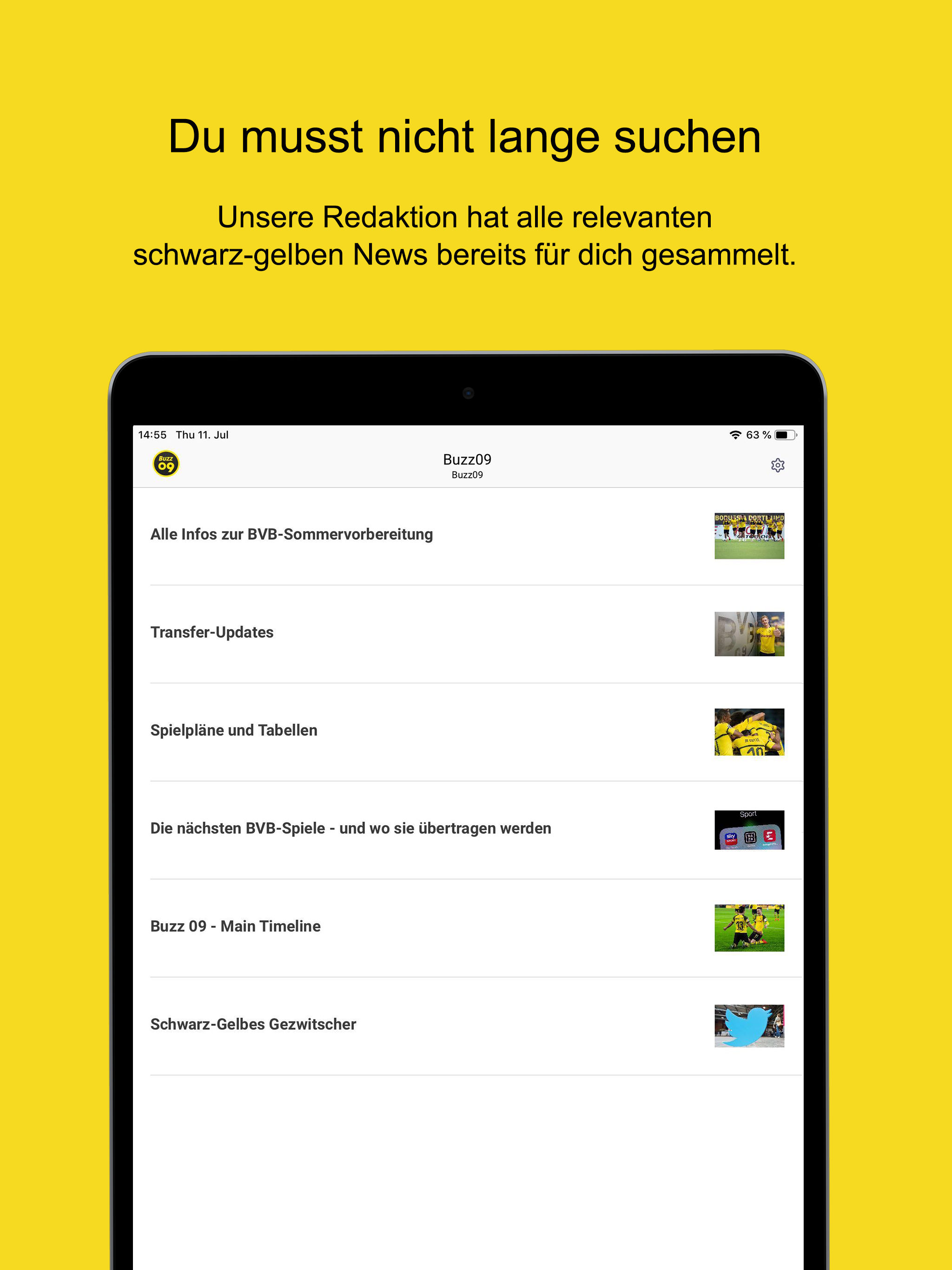 Buzz09 – die Dortmund Timeline screenshot 8