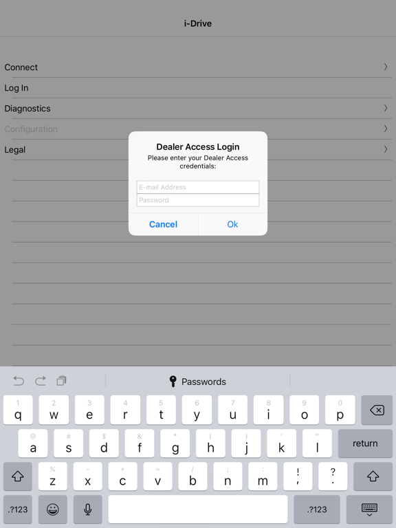 i-Drive Config iPad screenshot 4 - Medical app