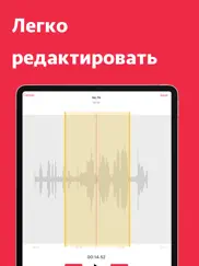 Диктофон - запись голоса + айпад изображения 4