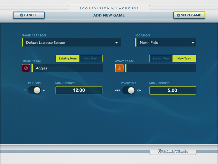 ScoreVision Lacrosse