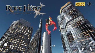 Rope Hero Stickman Gangster 3D screenshot 3