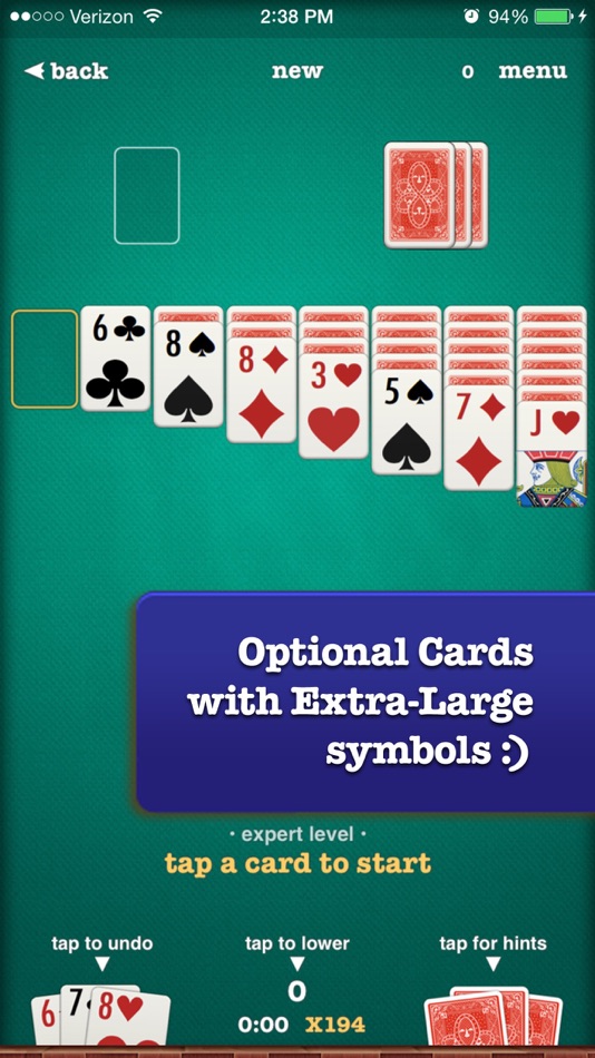 #3. Solitaire ▻ Spiderette + (iOS) Podle: PeopleFun CG, LLC