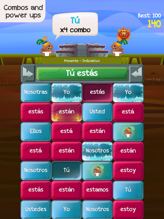 Verb Challenge Spanish screenshot 12