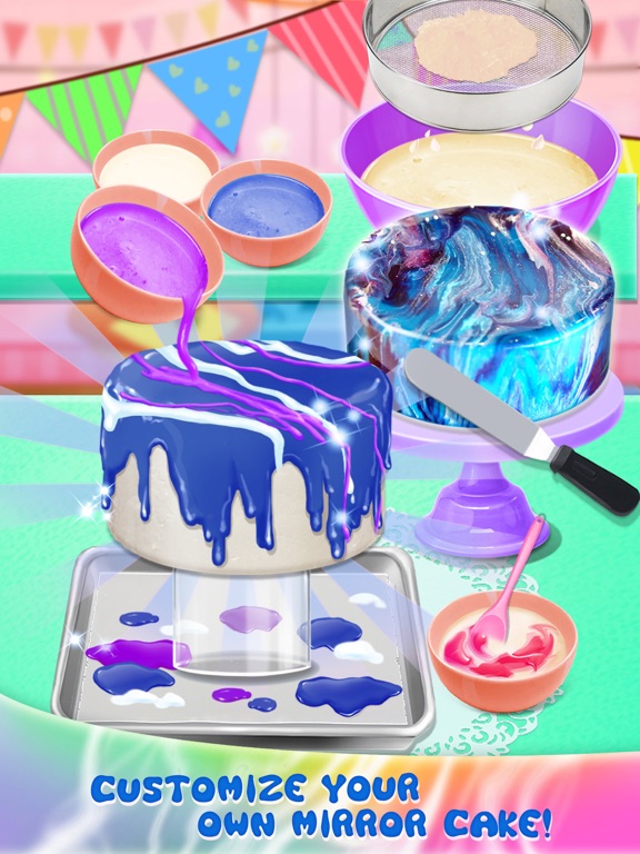 Screenshot #5 pour Galaxy Mirror Glaze Cake