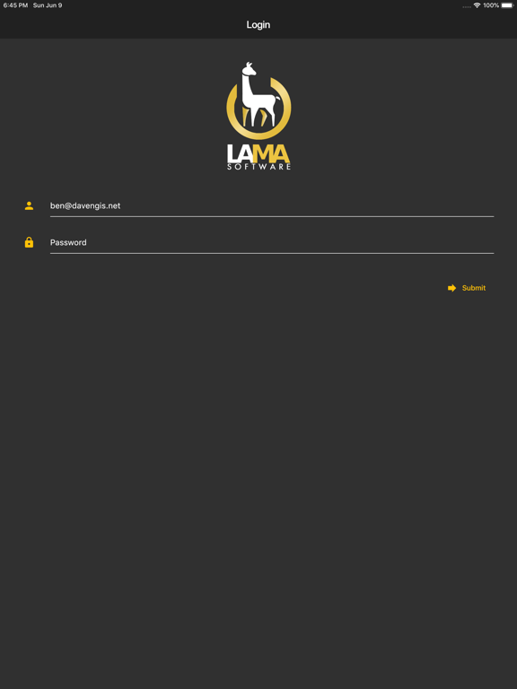 LAMA MIA iPad screenshot 2 - Business app