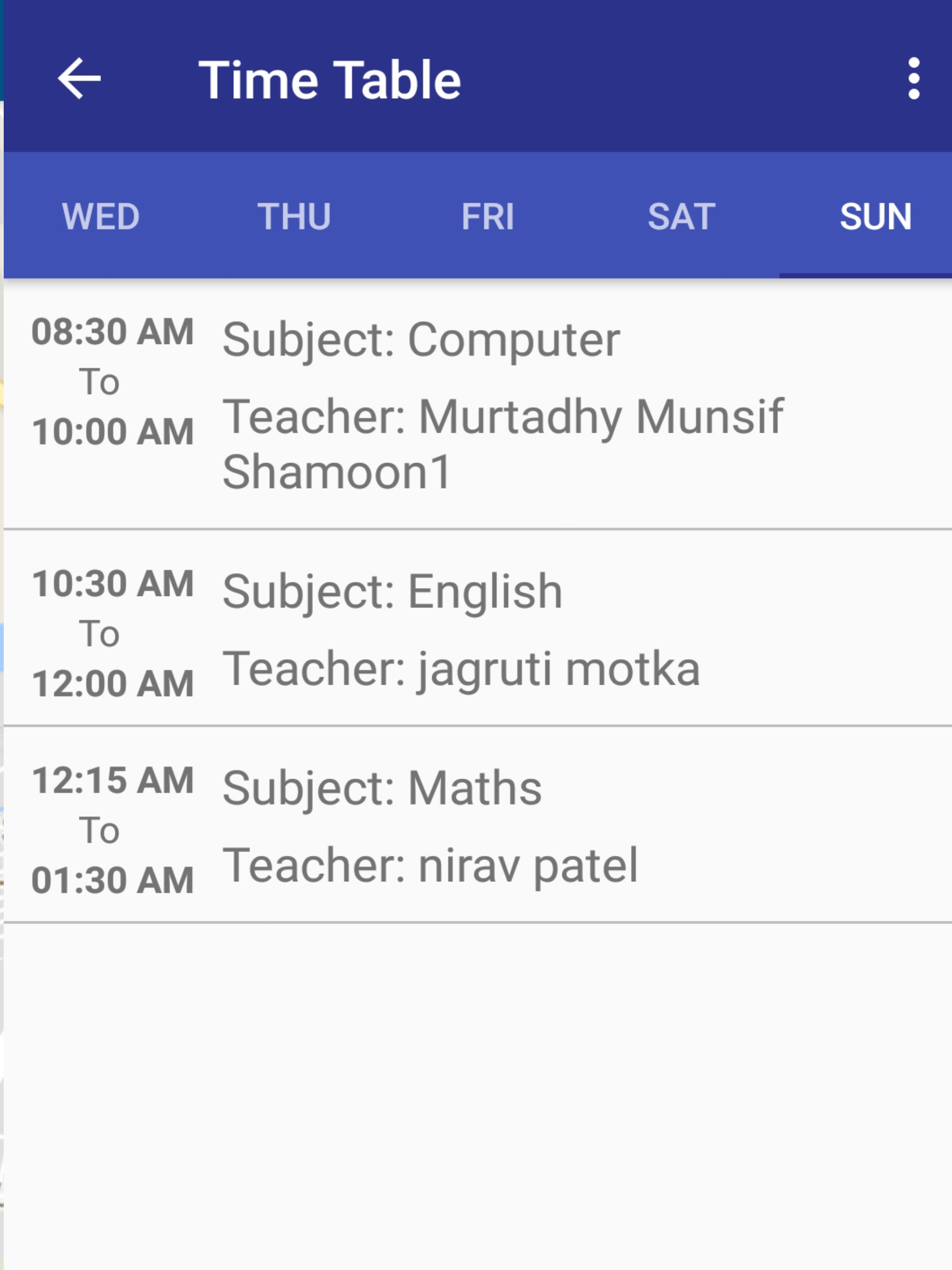 eSchool system