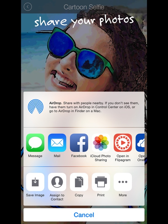 Beauty Sketch Drawing Camera iPad screenshot 5 - Photo & Video app