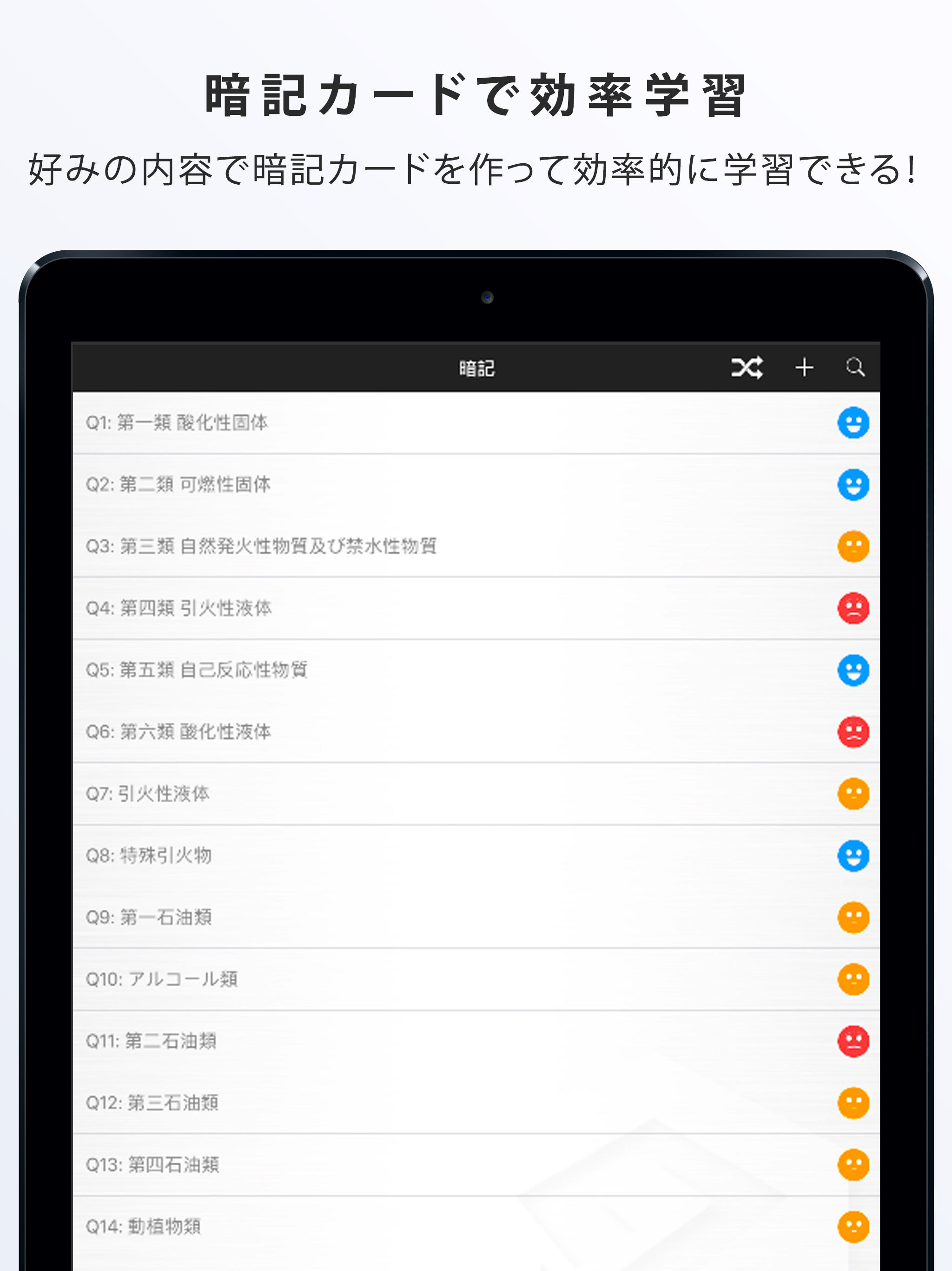 危険物乙4 解説付問題+暗記カードby Resolution