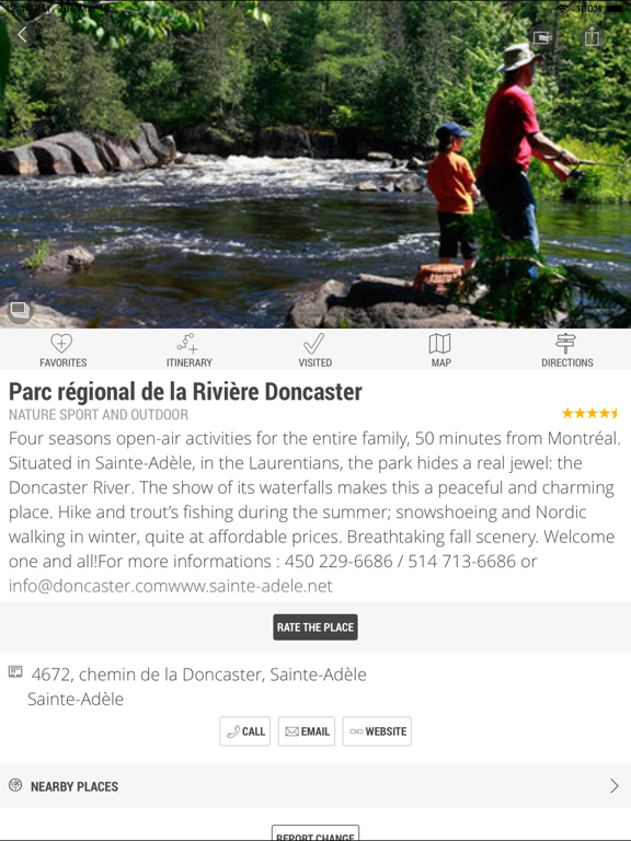 Screenshot #6 pour Guide Officiel des Laurentides