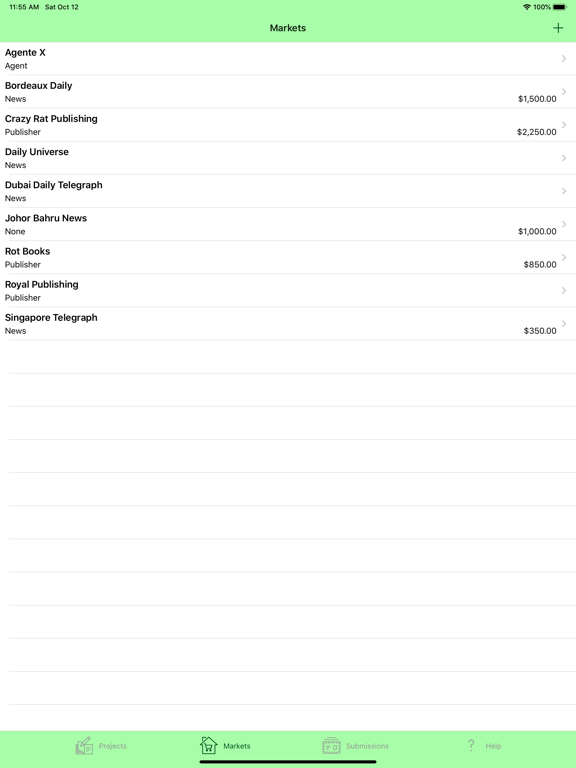 Screenshot #5 pour WriteTrack - Track Submissions