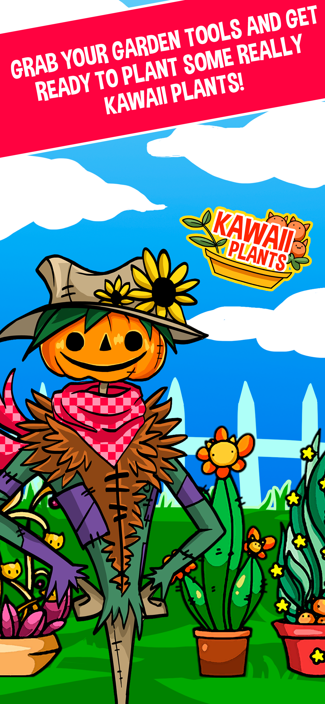 Kawaii Plants - Merge Tycoon