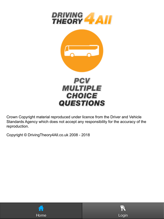 PCV Driving Theory Test 2019