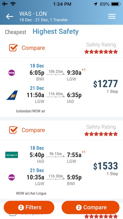 Airline Ratings