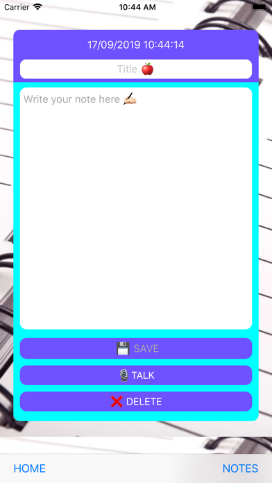 Screenshot #2 pour My Simple Notes - Dictate