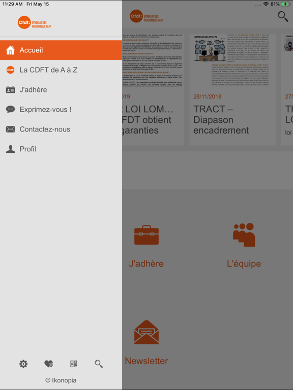 Screenshot #5 pour SPR CFDT