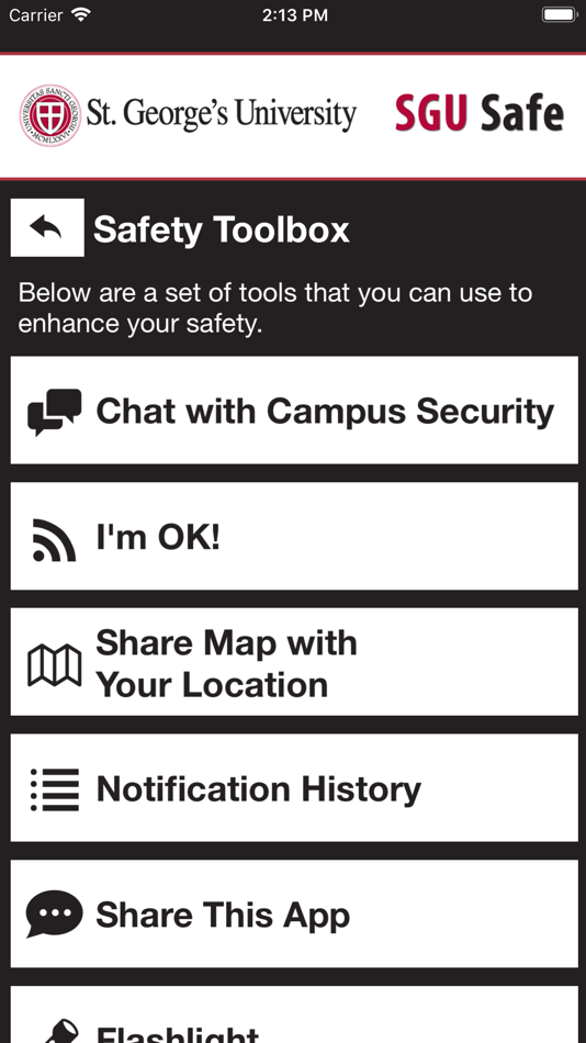 #7. SGU Safe (iOS) Podle: University Support Services, LLC