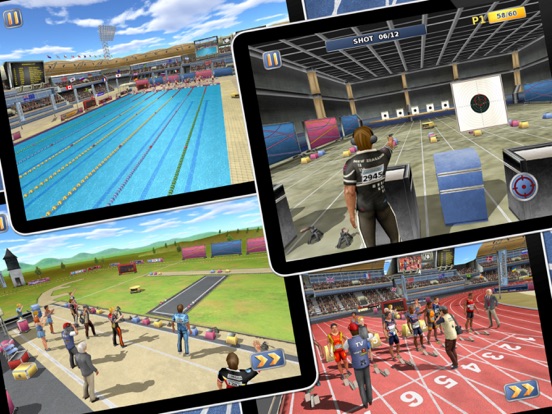 Athletics 2: Summer Sports iPad app afbeelding 1