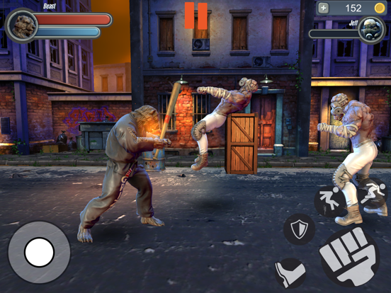 Ninja Street Fighting 3d Games iPad screenshot 6 - Games app