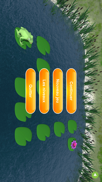 Screenshot #1 pour Jumping frog: Fun in the pond