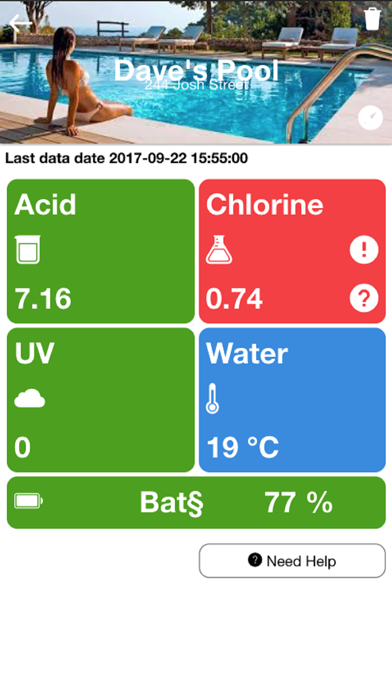 PoolSense Screenshot