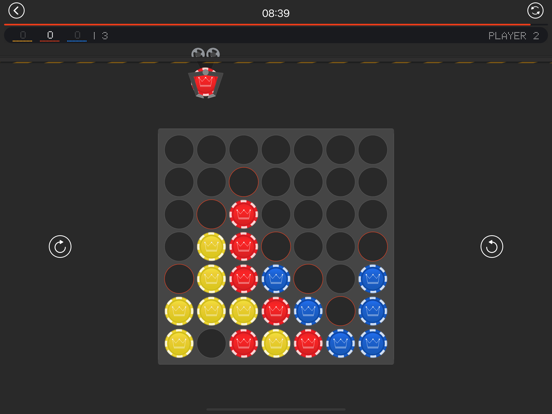 4 in a row. Brain game iPad screenshot 7 - Games app