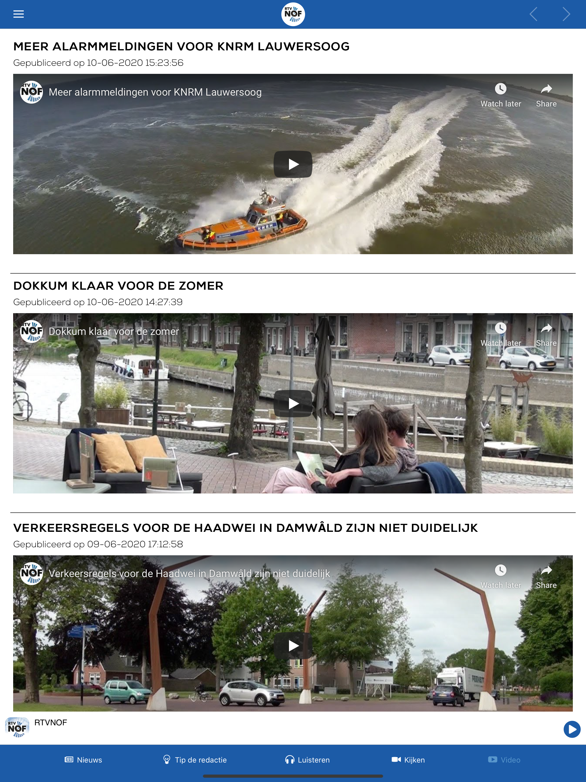 RTV NOF - Nieuws