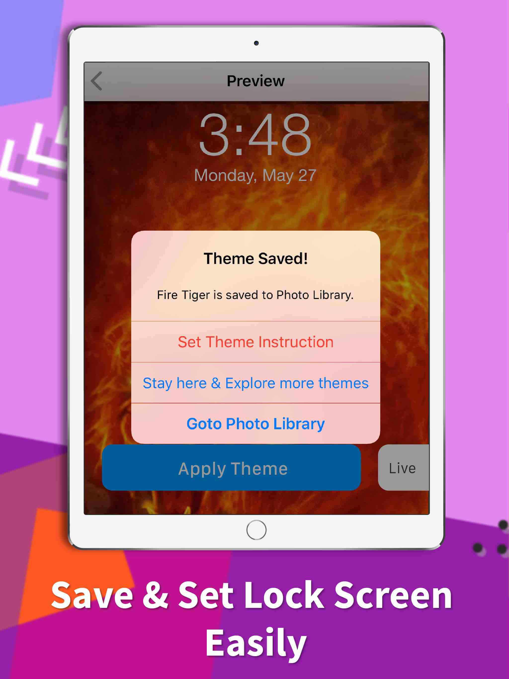 Color Lock Screen screenshot 8